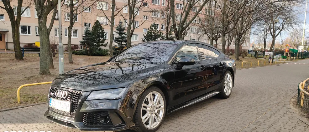 audi Audi RS7 cena 205000 przebieg: 117000, rok produkcji 2014 z Szczecin